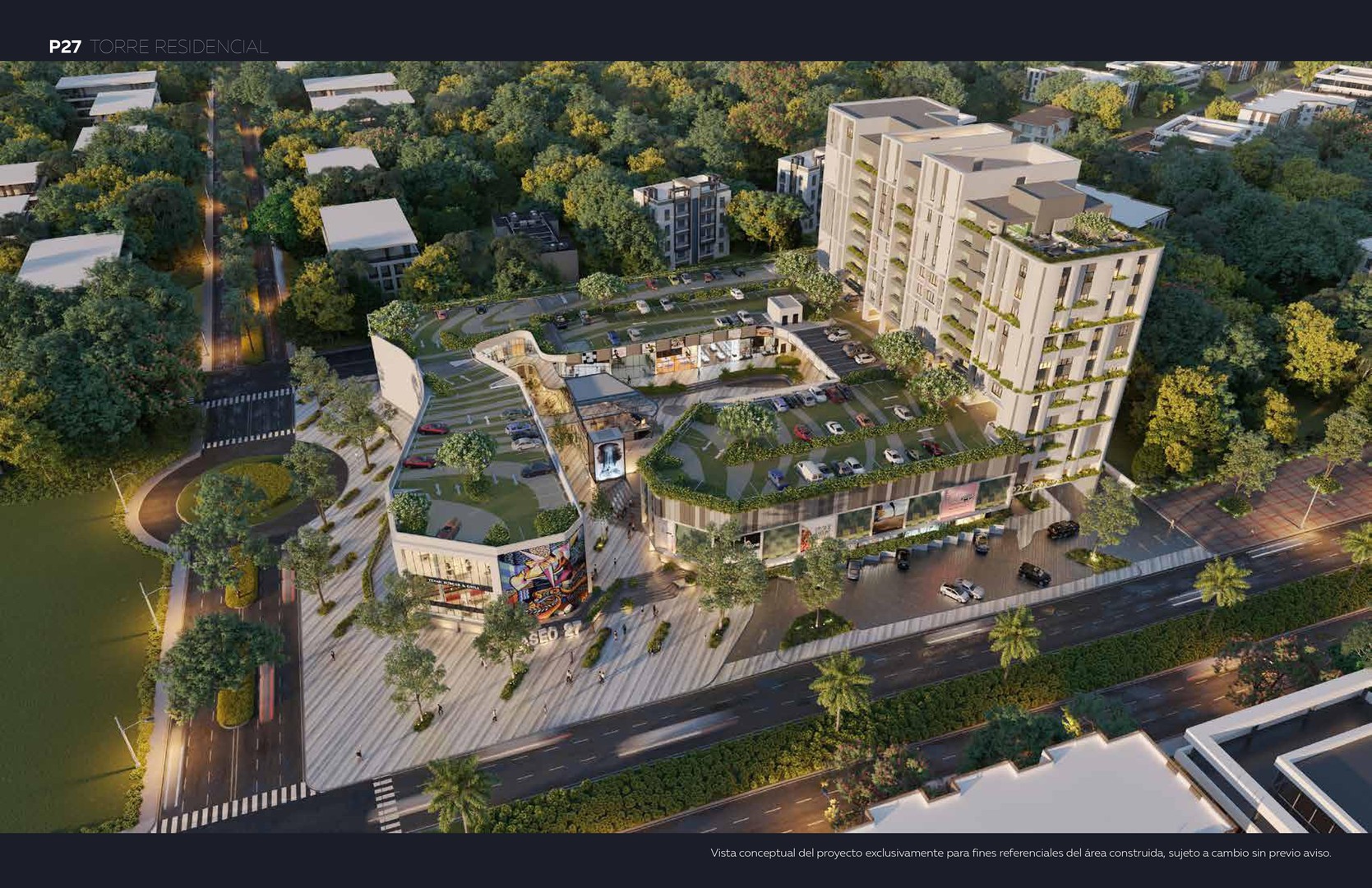 apartamentos - Apartamentos en ventas en la Torre Paseo 27, Santo Domingo Oeste. 7