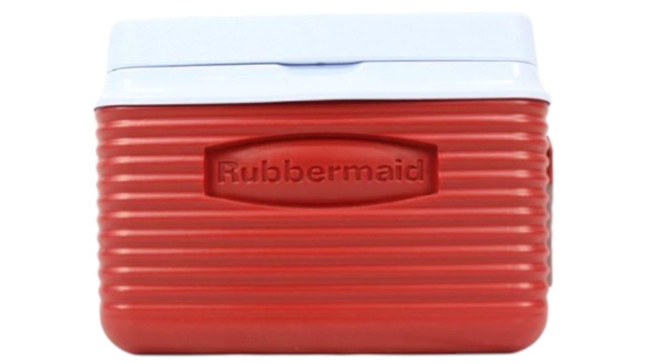 herramientas, jardines y exterior - NEVERA PLAYERA RUBBERMAID 4.7 6 LATAS 3