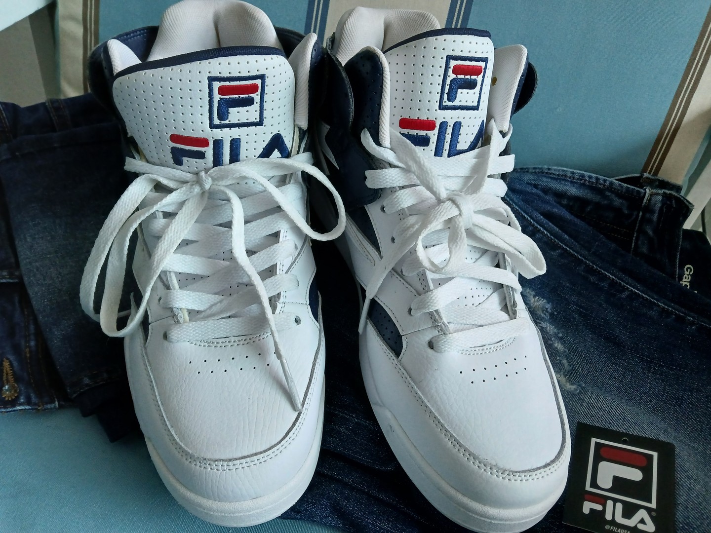 zapatos para hombre - Tenis fila m Squad original  4