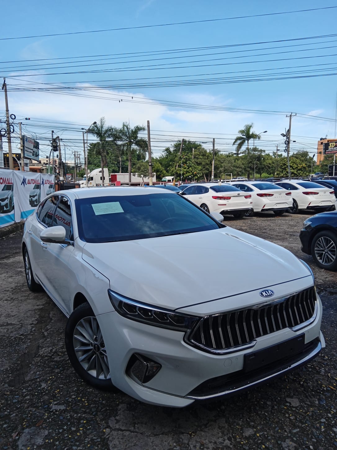 carros - KIA K7 2020 BLANCO 5