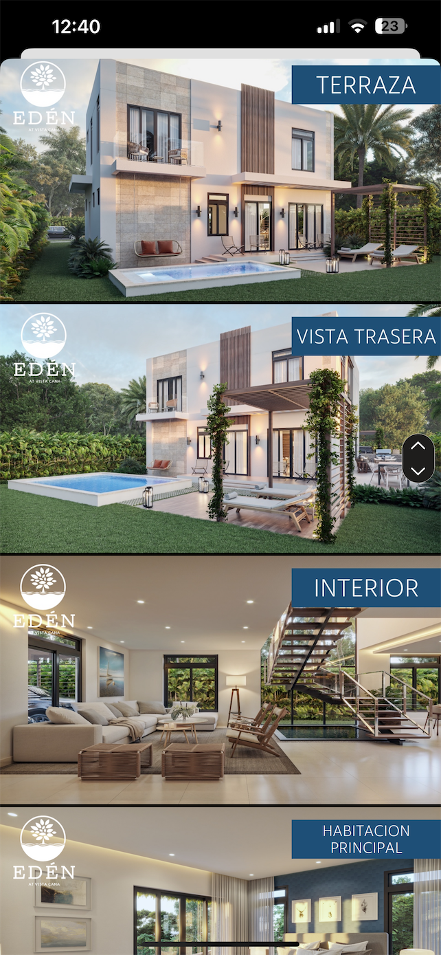 casas vacacionales y villas - Venta de Villa de 527mts con opción a piscina en vista cana Republica Dominicana 4