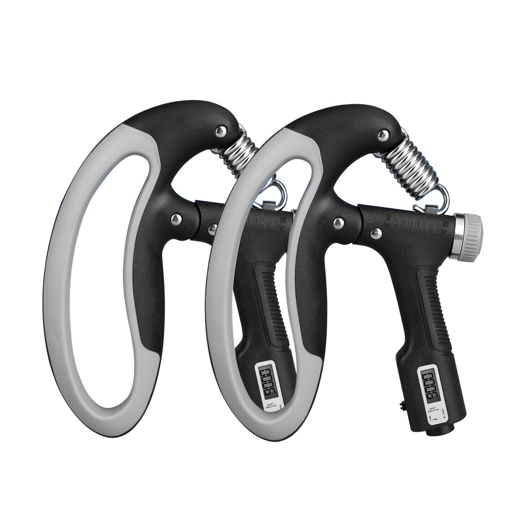 deportes - Hand Grip Strength Power Trainer Gripper Strengthener Adjustable Gym Exerciser.. 0