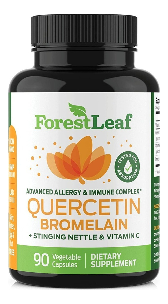 Salud y Equipamiento Médico - Quercetina Bromelina 90 cápsulas