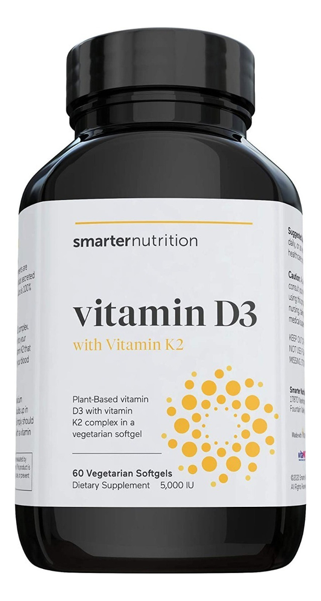 Salud y Equipamiento Médico - Vitamina D3 125mcg Smarternutrition