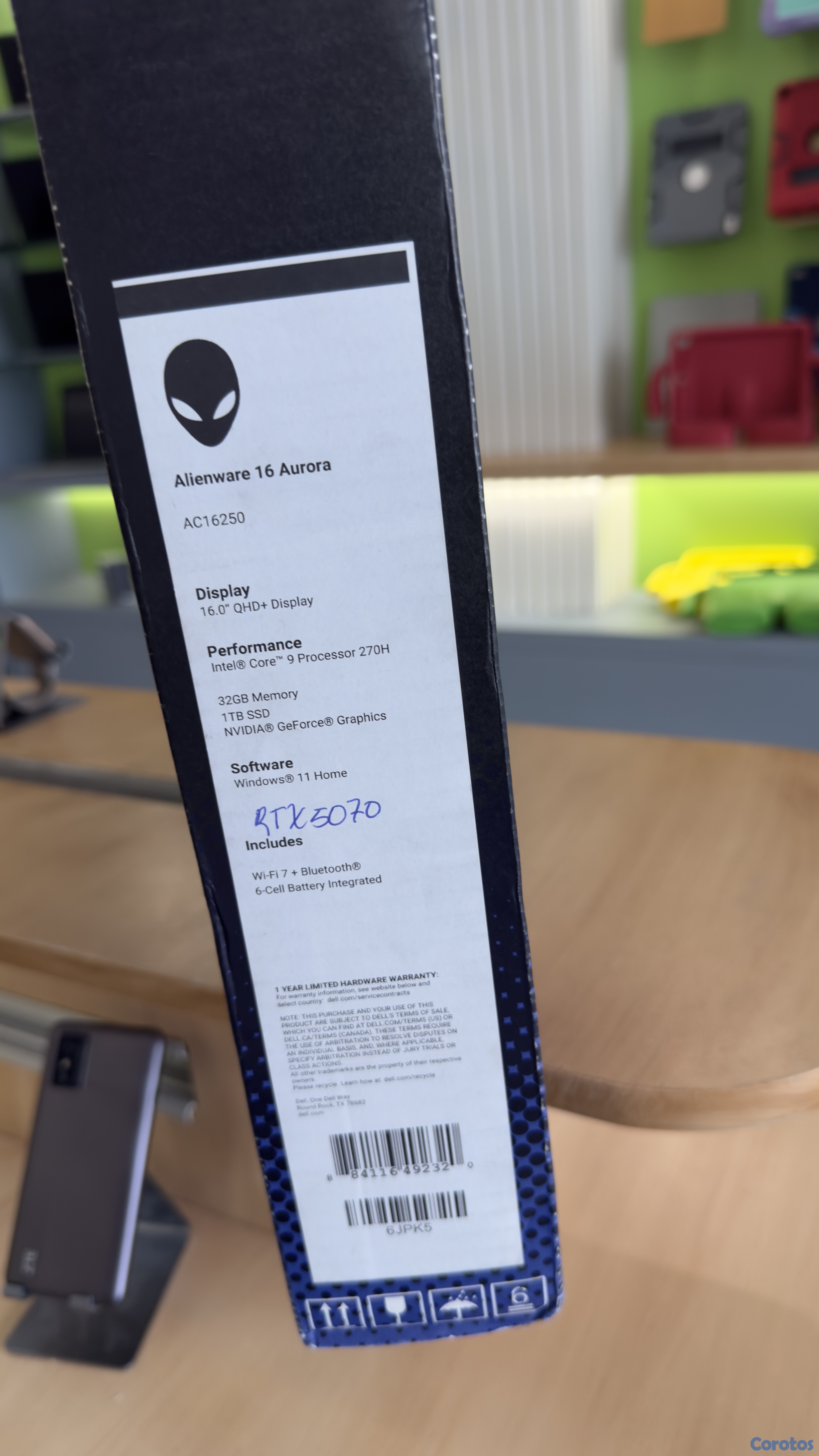 computadoras y laptops - Alienware 16 aurora 16 pulgada i9 270h 32gb de ram 1Tb SSD RTX5070 1