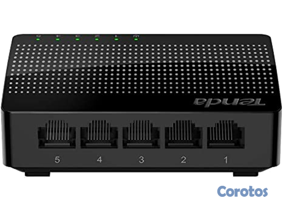 computadoras y laptops - SWITCH 5 PUERTOS TENDA SG105,  10/100/1000  3