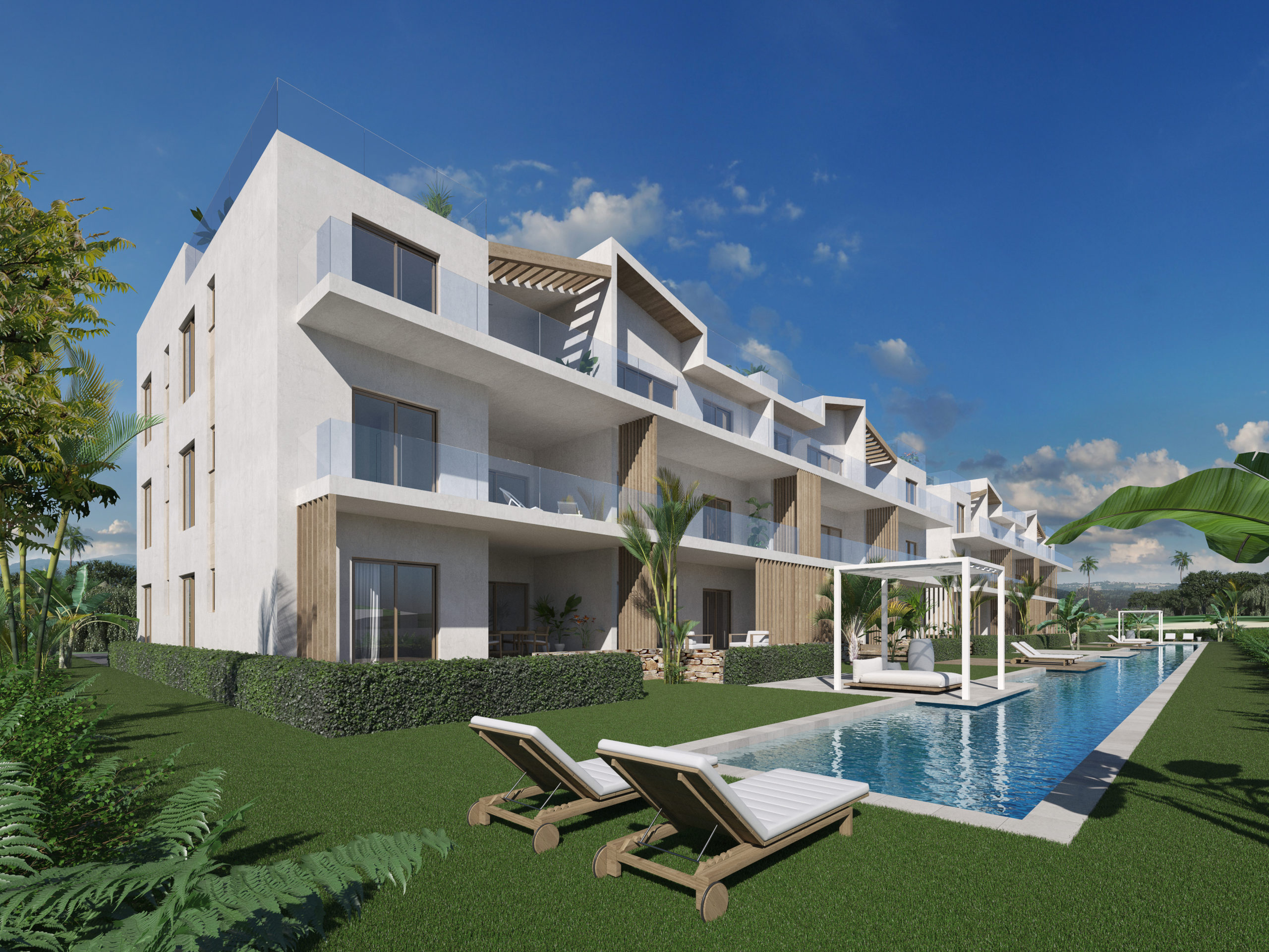 penthouses - Apartamento en venta de 3 habitaciones en Cocotal