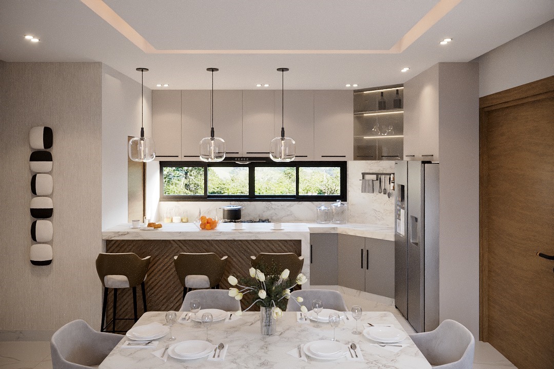casas - Proyecto de CASAS cerrado en Sto Dgo Este, RD 1