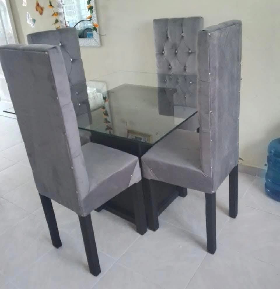 muebles y colchones - COMEDORES MODERNOS 4 Y 6 SILLAS 1