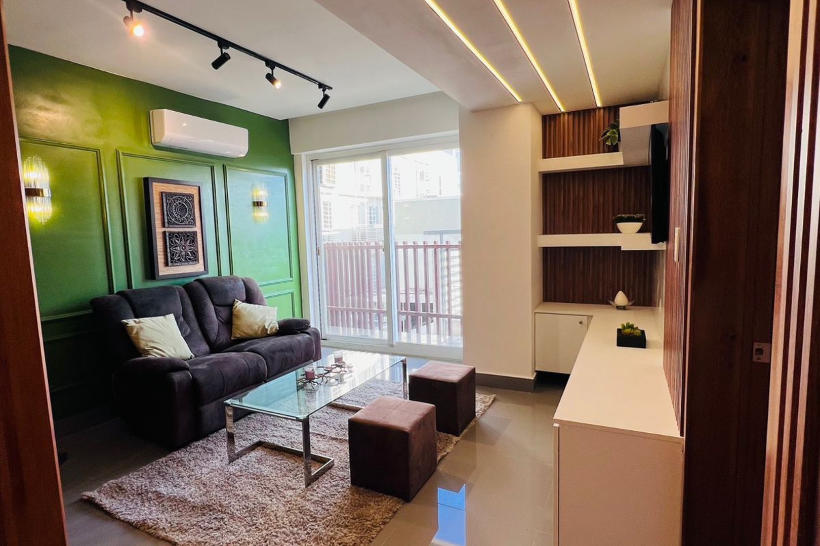 apartamentos - Apartamento En Alquiler En Evaristo Morales Amueblado De Una Habitación 0