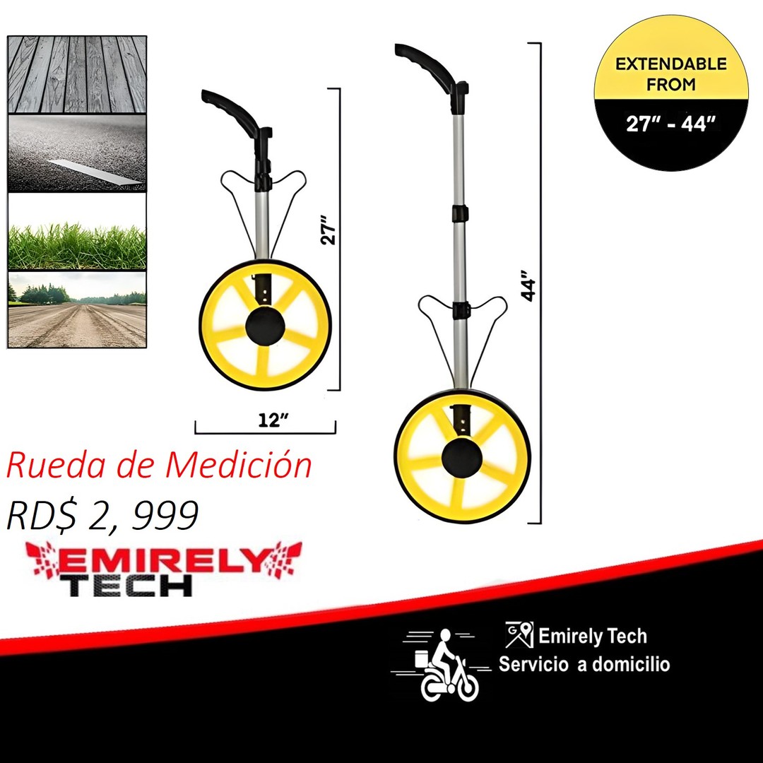 equipos profesionales - Odometro Rueda de Medicion de Distancia Digital Medidor de Distancia Digital 0