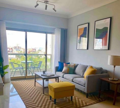 habitaciones y viviendas compartidas - Alquiler Apartamento de 1 Habitación con piscina, La Julia, Santo Domingo 4