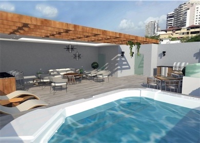 apartamentos - Venta de apartamento en los cacicazgos distrito nacional 6