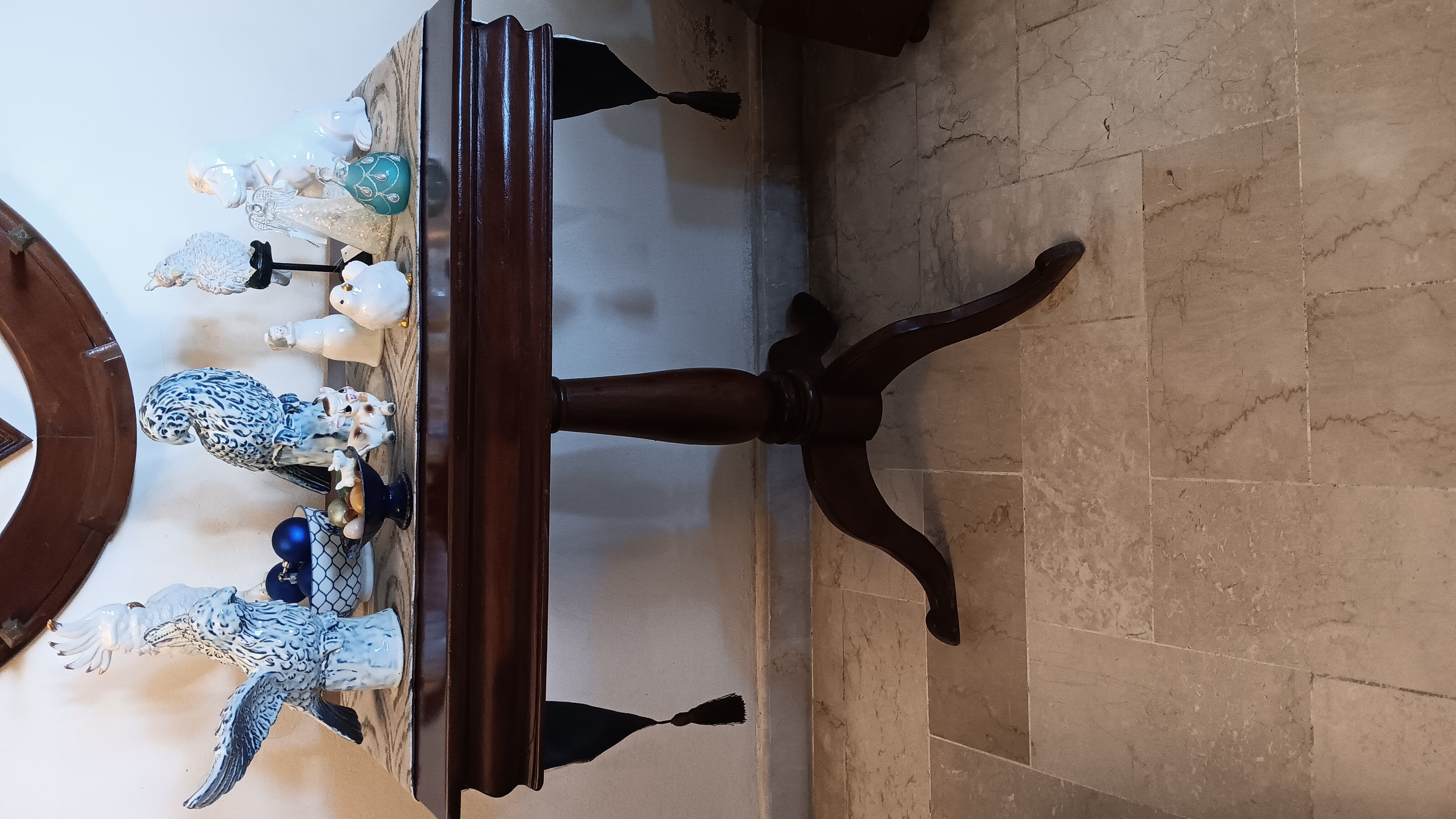 muebles y colchones - Mesa Solitario estilo Antiguo