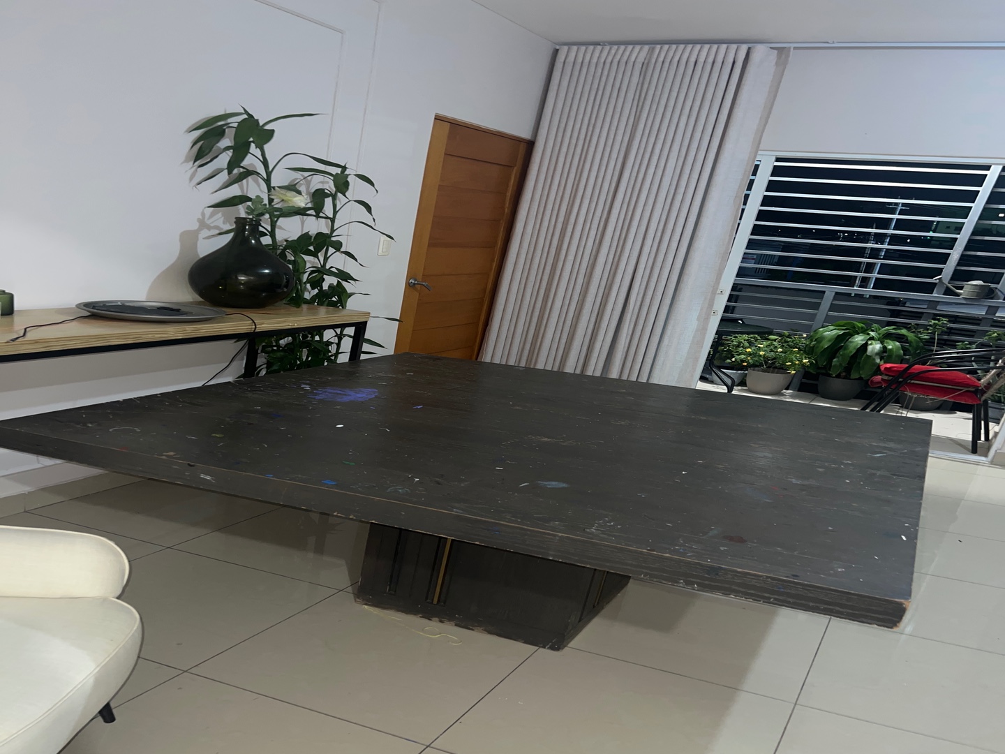 decoración y accesorios - Mesa de comedor cuadrada  0