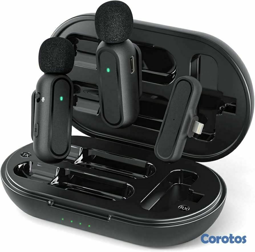 camaras y audio - Micrófono Inalámbrico Lavalier HCZ para iPhone – S 2