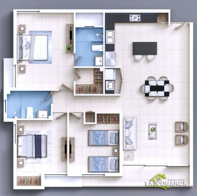 apartamentos - Residencial Lujoso en el Corazón de Santiago 8