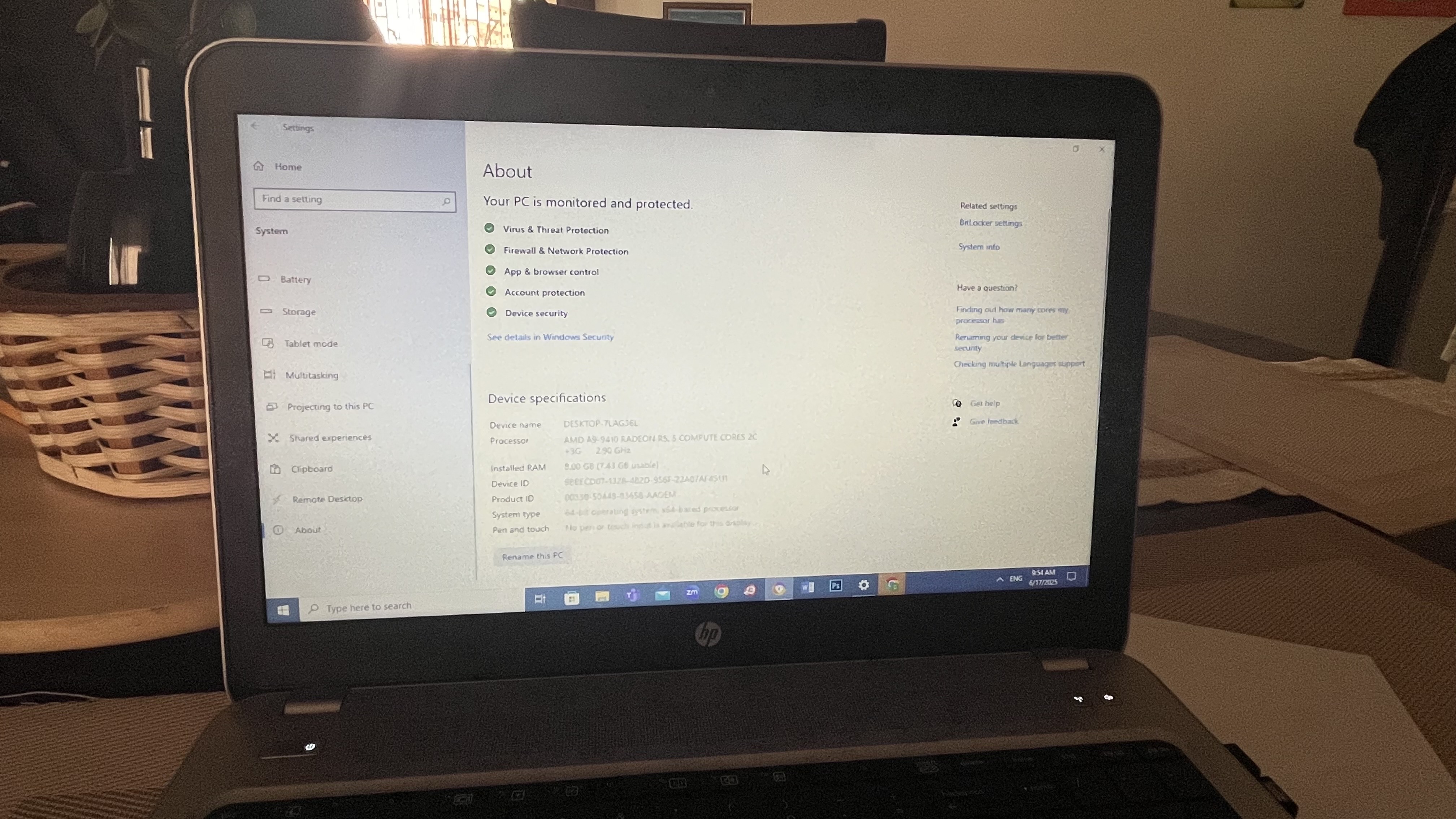 computadoras y laptops - Vendo computadora de escritorio HP 1