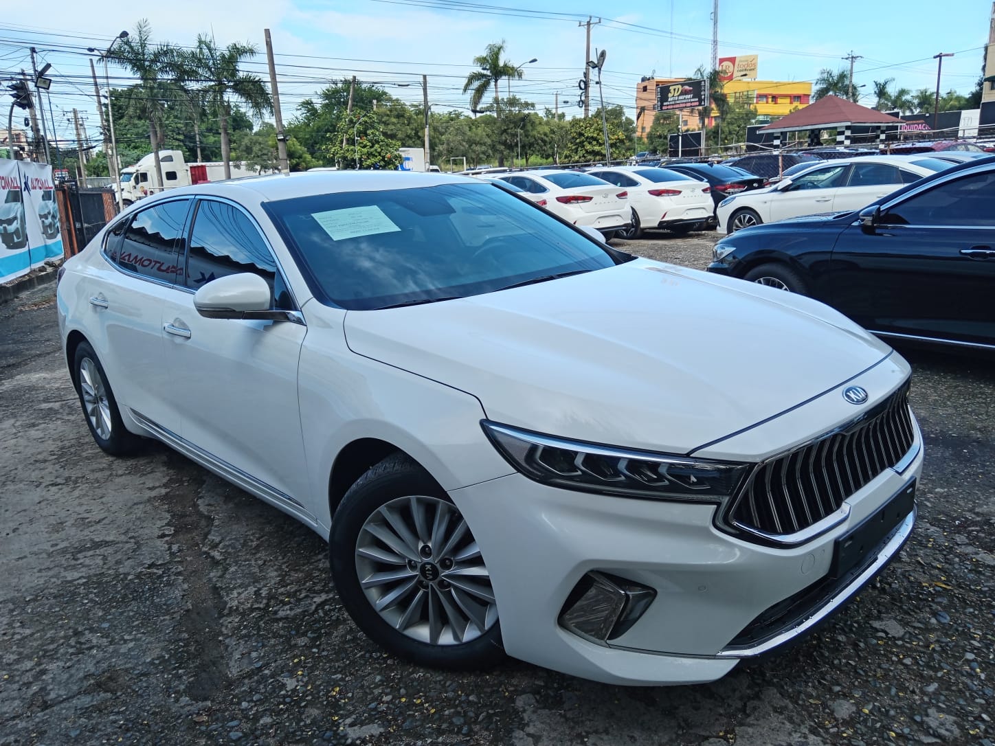 carros - KIA K7 2020 BLANCO 6