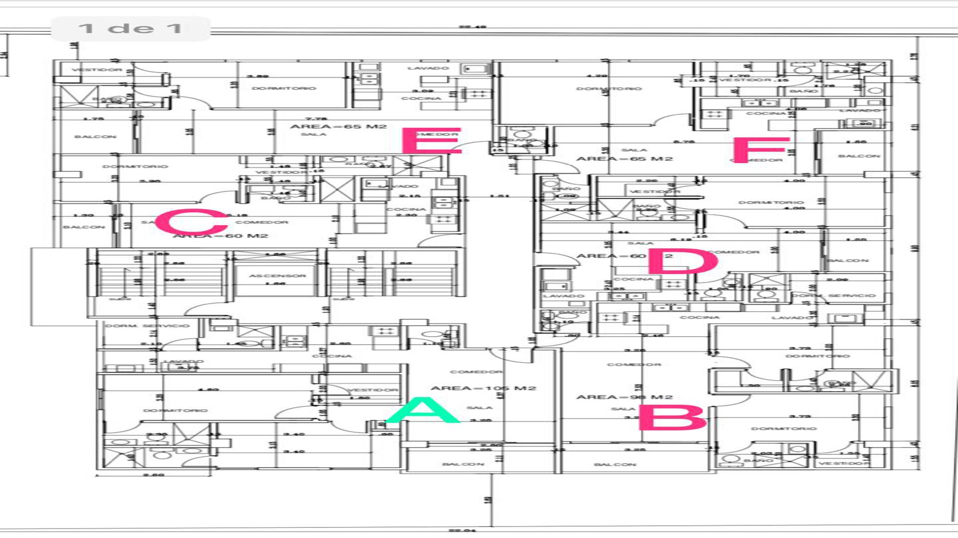 apartamentos - Apartamento en venta en Evaristo Morales 3