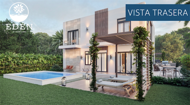 casas vacacionales y villas - Venta de Villa de 527mts con opción a piscina en vista cana Republica Dominicana 5