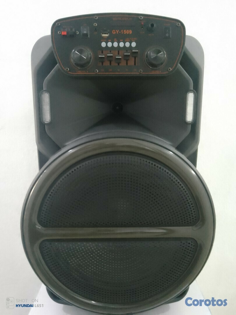 camaras y audio - BOCINA DE 15" SUPER BASS GY-1509 3