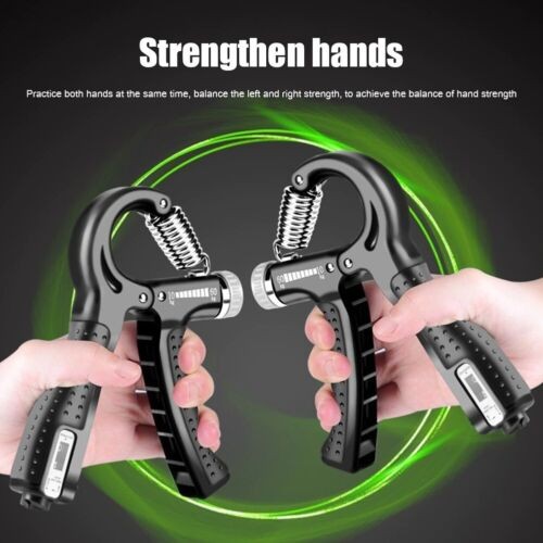 deportes - Hand Grip Strength Power Trainer Gripper Strengthener Adjustable Gym Exerciser.. 1