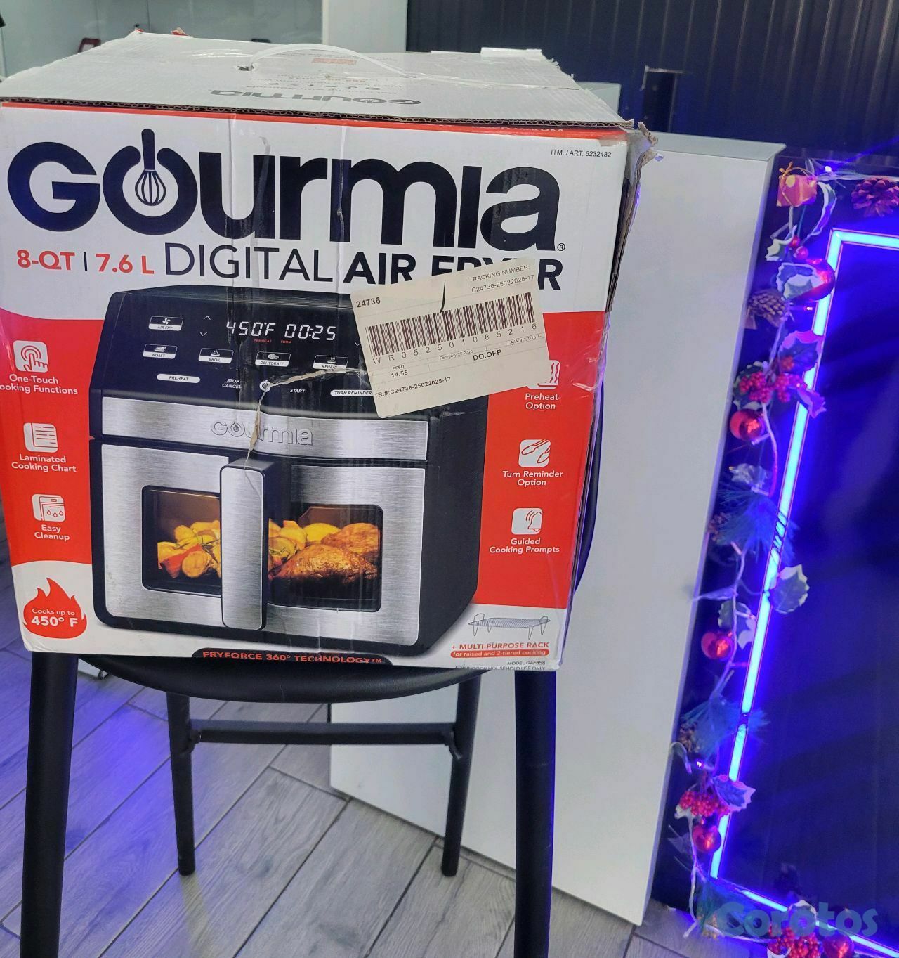 electrodomesticos - AIR FRYER GOURMIA 