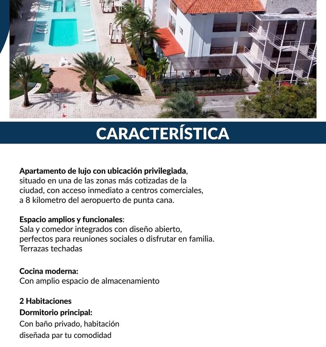 apartamentos - Apartamentos en Cap Cana de 2 habitaciones Tanama  4