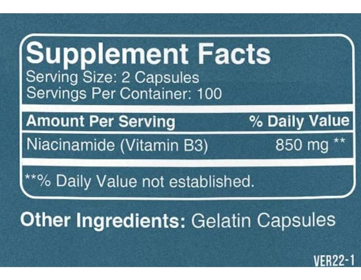 Salud y Equipamiento Médico - Niacinamide Vitamin B3 Earthbor 1