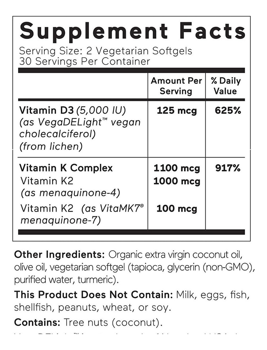 Salud y Equipamiento Médico - Vitamina D3 125mcg Smarternutrition 1