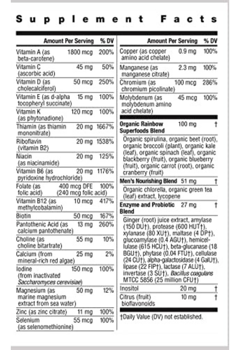 Salud y Equipamiento Médico - Multivitamínico Hombre 30 Tab 1