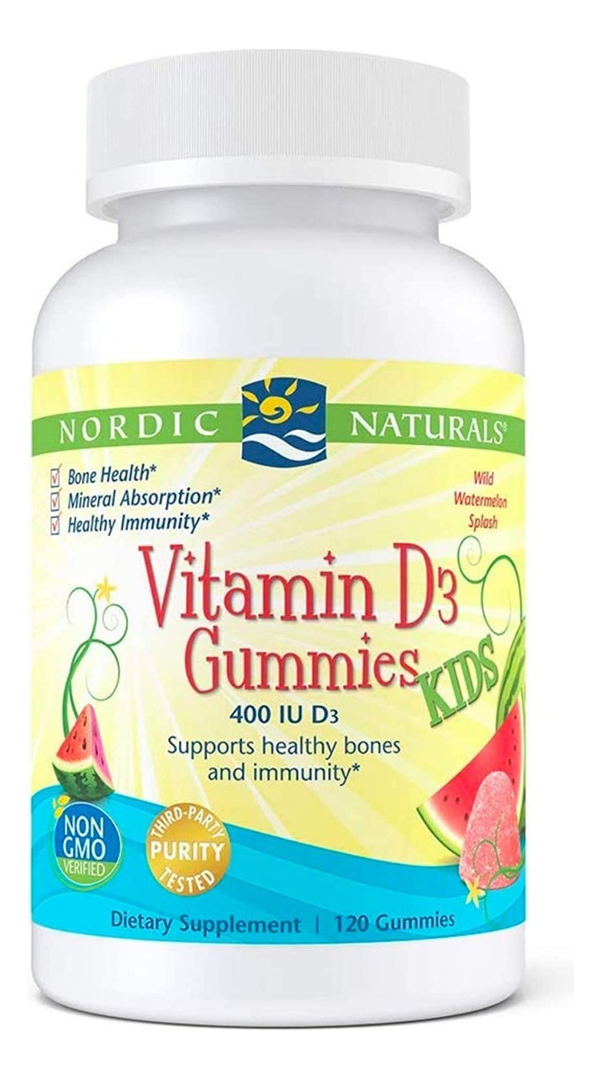 Salud y Equipamiento Médico - Vitamina D3 120gum Nordic Natural 0