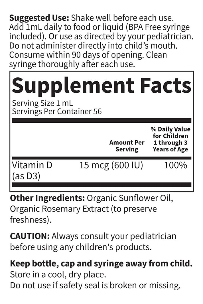 Salud y Equipamiento Médico - Vitamina D3 600iu Garden Of Lif - Ml A - Ml A $3876 1