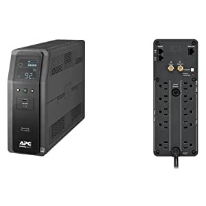 computadoras y laptops - UPS APC BR1000 BACK-UPS PRO, 1.0KVA (1000 VA), 600 WATTS, INPUT 120V / OUTPUT 12 1