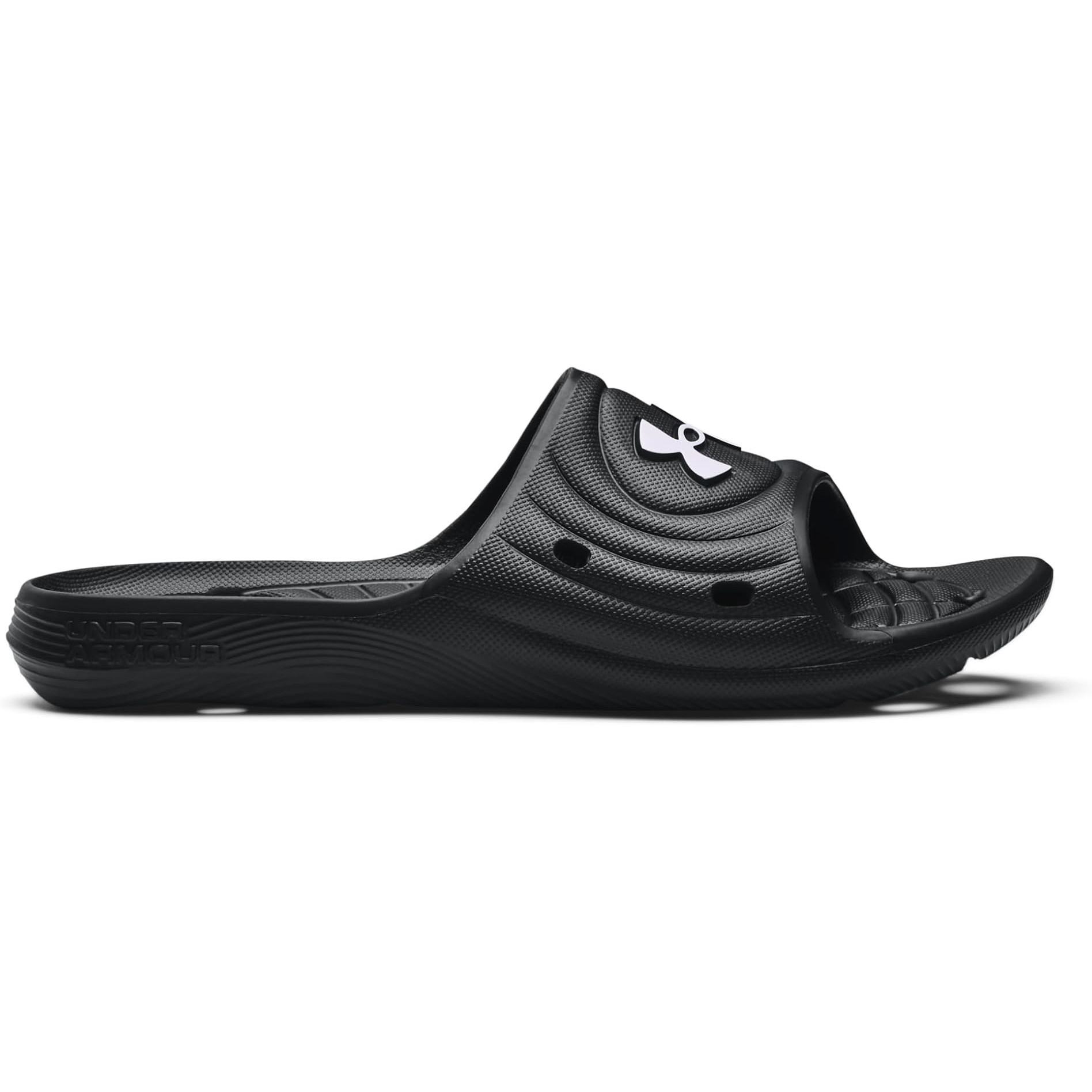 zapatos para hombre - Sandalias Under Armour negras talla 12 2