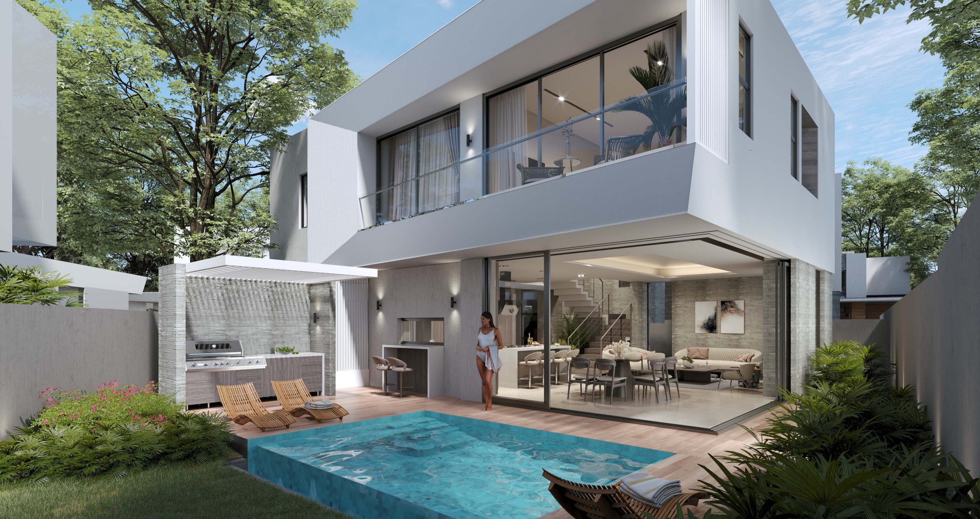 casas - Casas proyecto cerrado en Cuesta Hermosa II, en planos  8