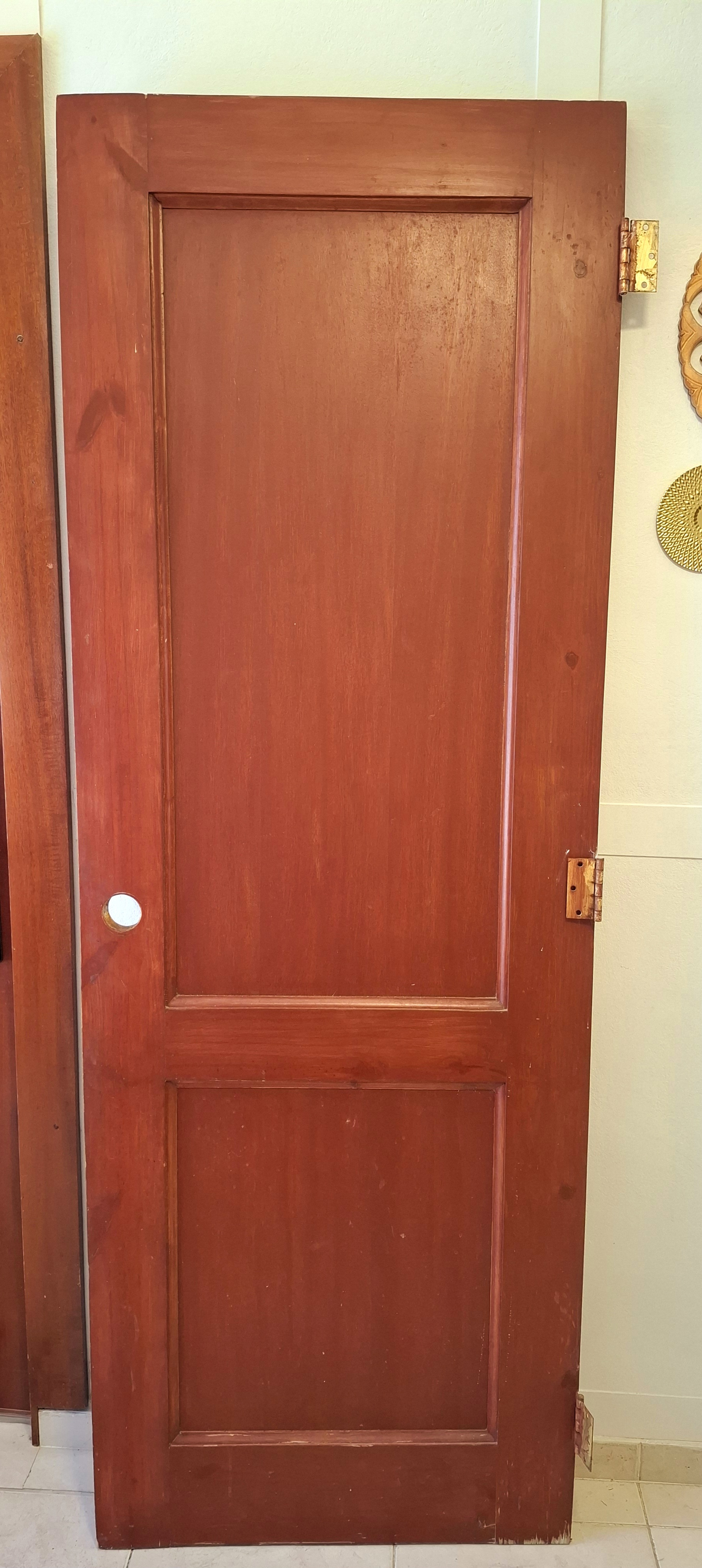 decoración y accesorios -  Puerta de madera con su marco . 1