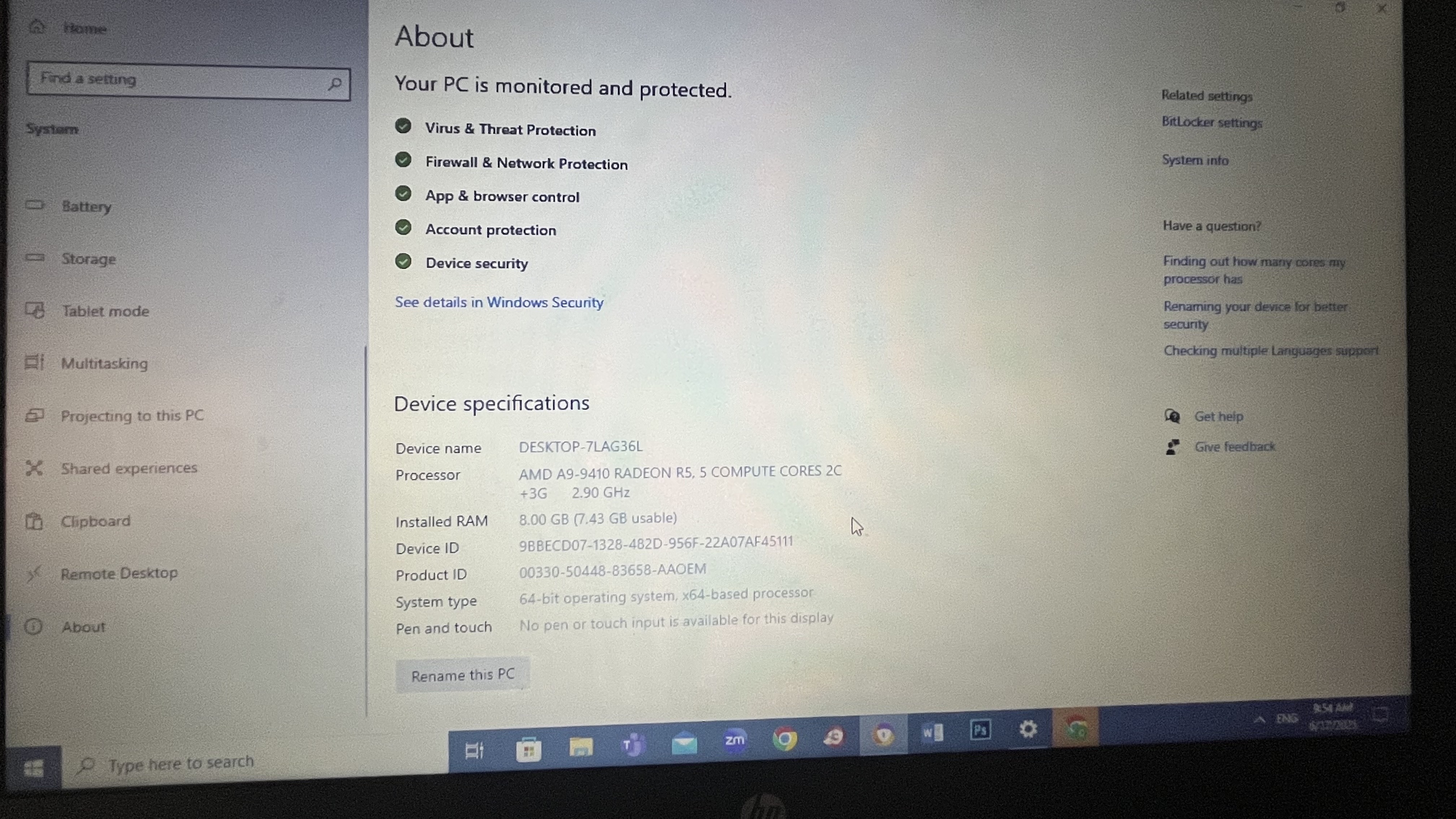 computadoras y laptops - Vendo computadora de escritorio HP 2