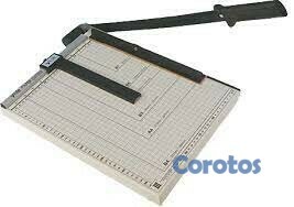 computadoras y laptops - CIZALLA, GUILLOTINA 12X15 PARA PAPEL CON BASE DE METAL 12x15 2