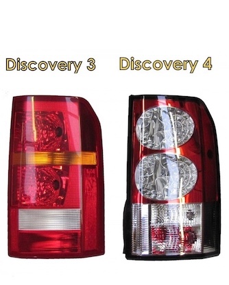 accesorios para vehiculos - Juego original de luces traseras para Land Rover Discovery 4 2
