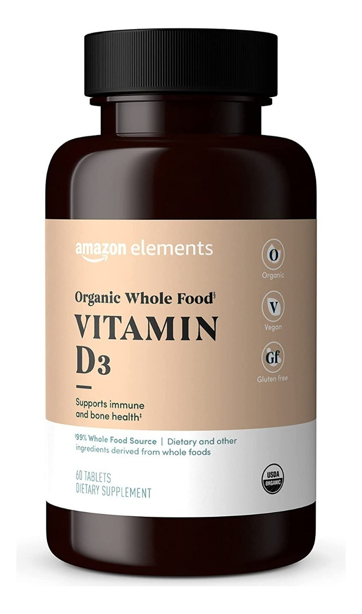 Salud y Equipamiento Médico - Vitamina D3 60tabs Amazon Eleme - Unidad 0