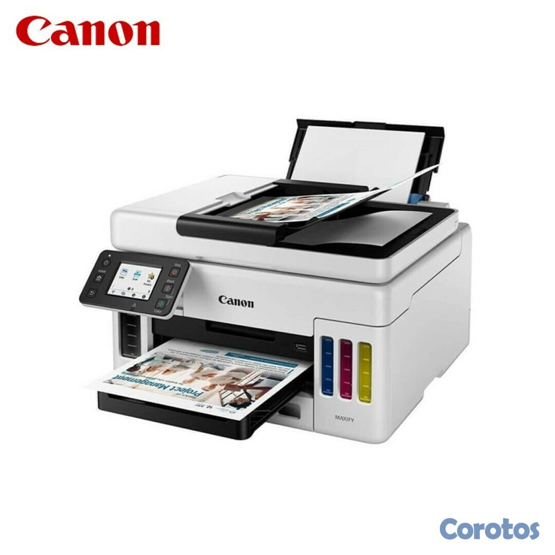 impresoras y scanners - MULTIFUNCION CANON GX6010 MAXIFY,SISTEMA DE BOTELLAS TINTA CONTINUA DE FABRICA 3