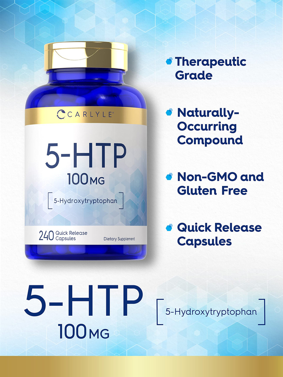Salud y Equipamiento Médico - Carlyle 5htp | 100mg | 240 Capsulas 2