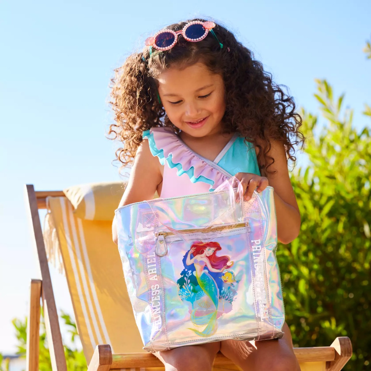 Salud y Equipamiento Médico - Bolso De Playa Natación Para Niñas Princesa Ariel Disney 1