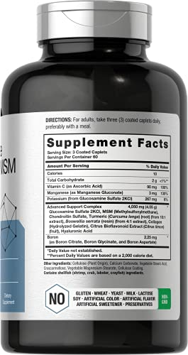 Salud y Equipamiento Médico - Glucosamina Condroitina 4050 Mg 180 Cap Horbaach 1