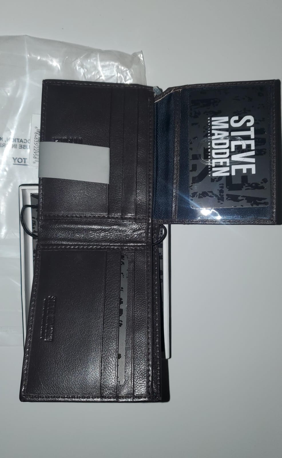 carteras y maletas - Billetera Steve Madden con RFID 100% cuero 0