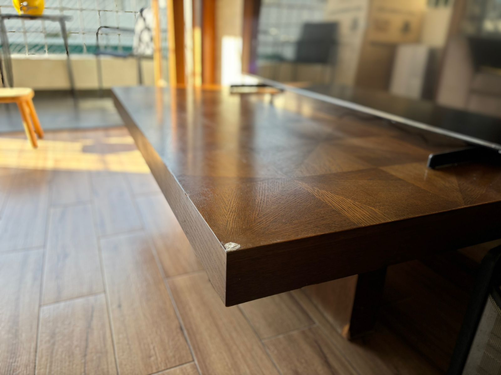 muebles y colchones - Mesa de Centro de Madera. Oportunidad