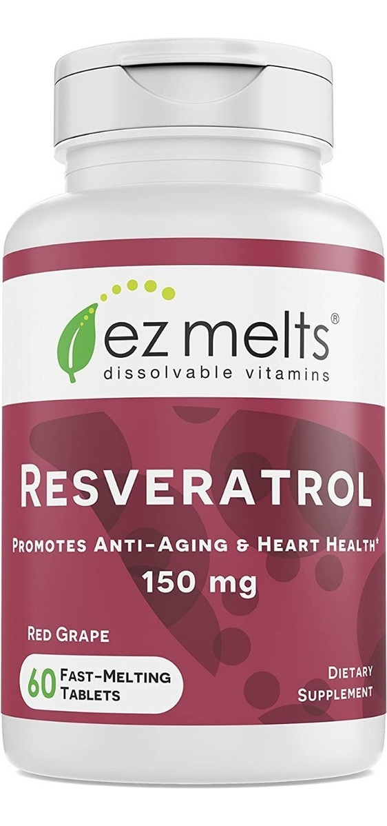 Salud y Equipamiento Médico - Resveratrol 60 Tab Ez Melts 0