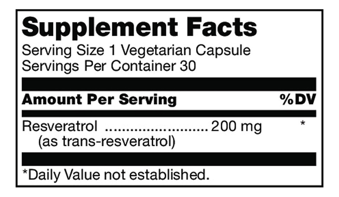 Salud y Equipamiento Médico - Douglas Resveratrol 30 cápsulas 1
